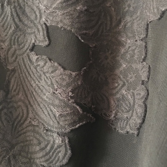 Aritzia Black Atticus Embroidered blouse - Picture 5 of 5